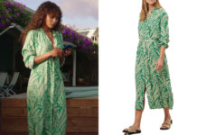 TROPIQUES CRIMINELS : la robe verte de Mélissa dans l’épisode 6×02