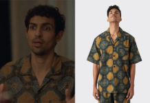 DEAR YOU : la chemise imprimée d’Oscar dans l’épisode 9