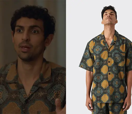 DEAR YOU : la chemise imprimée d’Oscar dans l’épisode 9