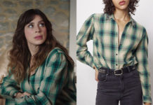 ICI TOUT COMMENCE : la chemise à carreaux d’Angèle dans l’épisode 1149