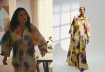 KNOKKE OFF : Jeunesse dorée : la robe avec un imprimé à fleurs d’Angélique dans l’épisode 2×04