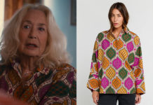 LÉO MATTEÏ, BRIGADE DES MINEURS : la blouse 70’s de Clo dans l’épisode 53