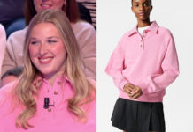 LES ENFANTS DE LA TÉLÉ : le sweat rose d’Héléna