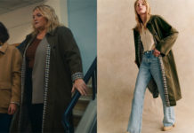 LÉO MATTEÏ, BRIGADE DES MINEURS : le trench kaki d’Inès dans l’épisode 56