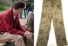 ICI TOUT COMMENCE : le pantalon avec dessins de Léonard dans l’épisode 1163