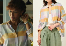 TROPIQUES CRIMINELS : la chemise à carreaux de Mélissa dans l’épisode 6×07