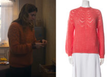 LÉO MATTEÏ, BRIGADE DES MINEURS : le pull orange de Susana dans l’épisode 55