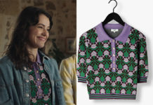 ICI TOUT COMMENCE : le polo vert à col violet d’Anaïs