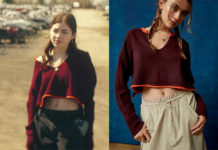 MOTORHEADS : Caitlyn’s burgundy sweater in episode 2