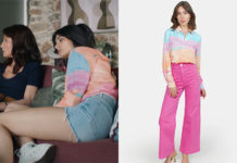 DEMAIN NOUS APPARTIENT : la chemise colorée de Camille dans l’épisode 1950