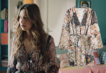 ICI TOUT COMMENCE : la petite robe imprimée de Jasmine dans l’épisode 1176