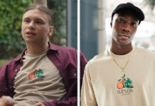 ICI TOUT COMMENCE : le t-shirt fruits de Lionel dans l’épisode 1180