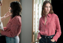 DEMAIN NOUS APPARTIENT : la chemise à rayures de Soraya dans l’épisode 1940