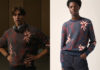 ÉTOILE : Tobias’s floral print sweater in the first episode