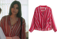 DEMAIN NOUS APPARTIENT : la chemise rayée de Camille dans l’épisode 1959