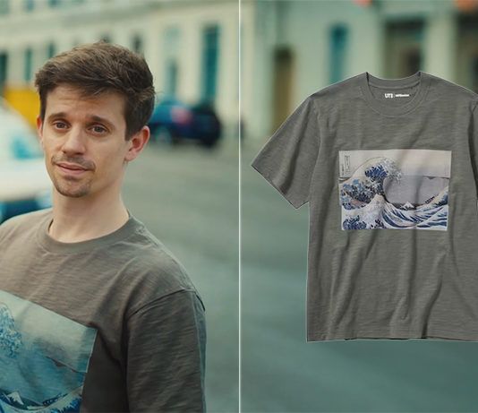 TRENTENAIRES : le t-shirt Hokusai de Martin dans l’épisode 3×13