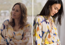 ICI TOUT COMMENCE : la blouse colorée de Rose dans l’épisode 1195