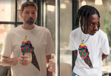 PLUS BELLE LA VIE ENCORE PLUS BELLE : le t-shirt homme cornet de Thomas dans l’épisode 349