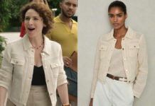 ICI TOUT COMMENCE : la veste de Clotilde dans l’épisode 1224