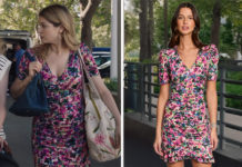 ICI TOUT COMMENCE : la robe multicolore de Laetitia dans l’épisode 1222