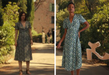 SOLEIL NOIR : la tenue de Lucie dans les deux premiers épisodes