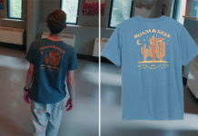 THE INSTITUTE : Luke’s print t-shirts in the first episode