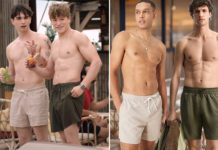 DEMAIN NOUS APPARTIENT : les shorts de bain d’Octave et de Marceau dans l’épisode 1986