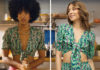 TOUT POUR LA LUMIÈRE : la blouse à fleurettes de Sultana dans l’épisode 18