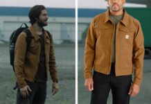 THE INSTITUTE : Tim’s brown jacket in the first episode