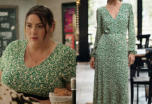 DEMAIN NOUS APPARTIENT : la robe verte d’Audrey dans l’épisode 2008