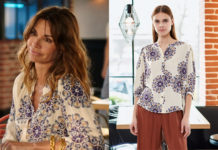 DEMAIN NOUS APPARTIENT : la chemise à fleurs de Chloé dans l’épisode 2003