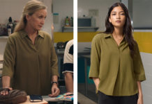 ICI TOUT COMMENCE : la blouse de Claire dans l’épisode 1244