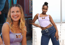 YOUNG MILLIONAIRES : les tenues de Jess dans le premier épisode