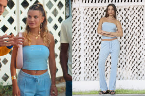 YOUNG MILLIONAIRES : les tenues de Jess dans le premier épisode