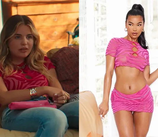 YOUNG MILLIONAIRES : les tenues de Jess dans l’épisode 8