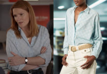 UN SI GRAND SOLEIL : le chemisier imprimé de Marie-Sophie dans l’épisode 1728