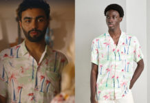 TOUT POUR LA LUMIÈRE : la chemise imprimé palmiers de Mohamed dans l’épisode 32