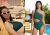 DEMAIN NOUS APPARTIENT : le maillot vert de Violette dans l’épisode 2005 à g. capture d'écran "Demain nous appartient" épisode 2005, source Auvio