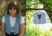 TOUT POUR LA LUMIÈRE : le petit gilet rayé de Baya dans l’épisode 66