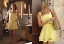 ICI TOUT COMMENCE : l’ensemble jaune de Carla dans l’épisode 1267