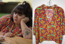 ICI TOUT COMMENCE : la chemise à fleurs de Coline dans l’épisode 1273