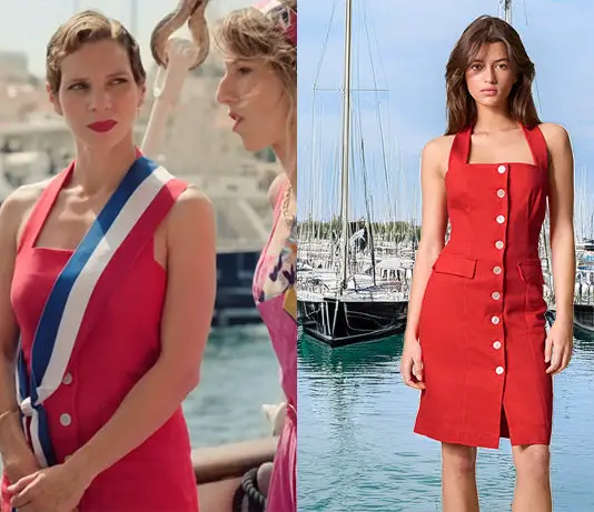 PLUS BELLE LA VIE ENCORE PLUS BELLE : la robe rouge de Léa dans l’épisode 426