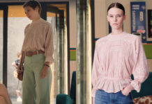 PLUS BELLE LA VIE ENCORE PLUS BELLE : la blouse rose de Léa dans l’épisode 430