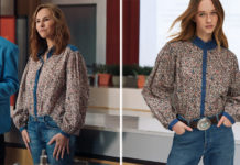 ICI TOUT COMMENCE : le chemisier à fleurs de Rose dans l’épisode 1266