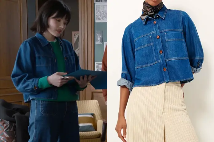 MASTER CRIMES tenues portées Allyson dans l’épisode 3×01