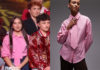 STAR ACADEMY : la chemise rose avec cravate assortie d’Ambre lors du prime du 25 octobre