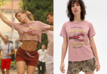 TOUT POUR LA LUMIÈRE : le t-shirt homard de Baya dans l’épisode 81