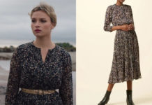 ICI TOUT COMMENCE : la robe à fleurs de Bérénice dans l’épisode 1287