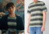 BOOTS : Cameron Cope’s striped t-shirt shirt in S1E04