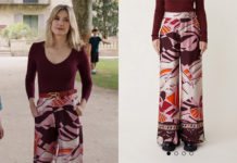 ICI TOUT COMMENCE : le pantalon imprimé de Constance dans l’épisode 1296